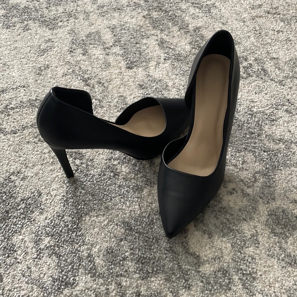 Black heels